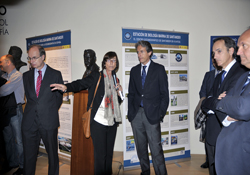 Acto de Inauguración Exposición Centenario del IEO de Santander.