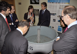 Acto de Inauguración Exposición Centenario del IEO de Santander.