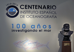 Inauguración Exposición Centenario del IEO de Santander.